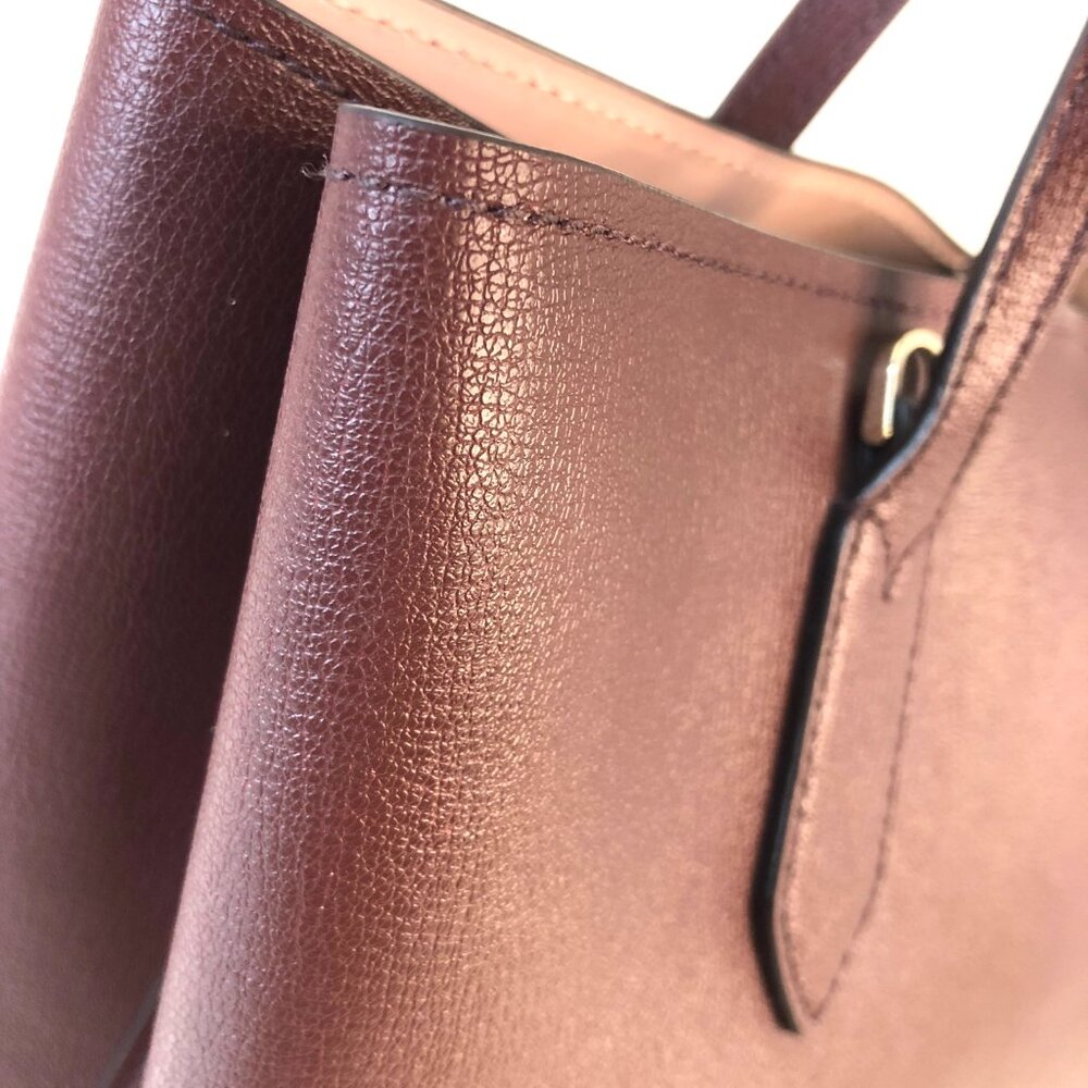 Kate Spade Harper Medium Satchel in Cherrywood AUTHENTICATED - Picture 10 of 15